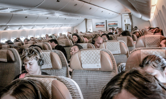 Escoger asiento en el avion