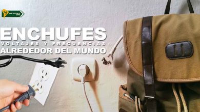 Enchufes, voltajes y frecuencias para viajeros. Adaptadores de enchufe y transformadores de energia.
