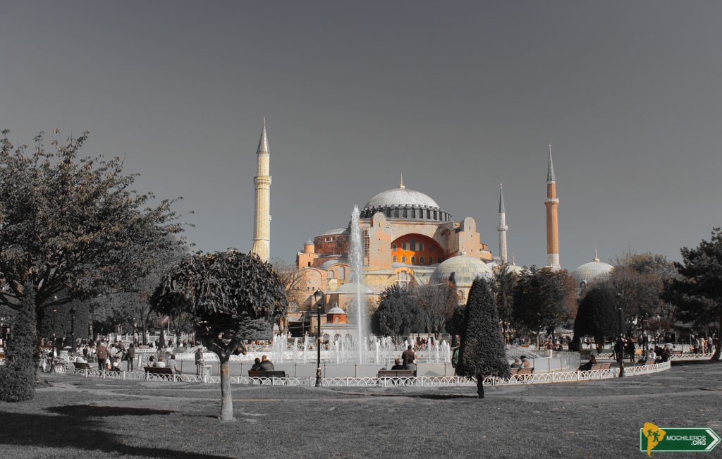 Hagia Sophia, Santa Sofia - Guia de Estambul Mochileros.org