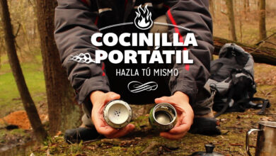 como hacer cocinilla o estufa con una lata y alcohol