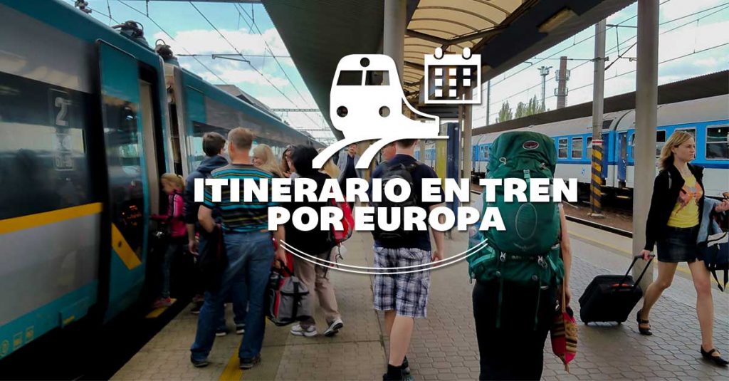 Itinerario - Viajar en tren por Europa