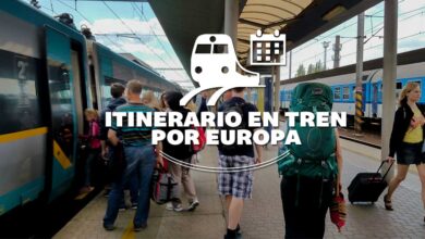 Itinerario - Viajar en tren por Europa