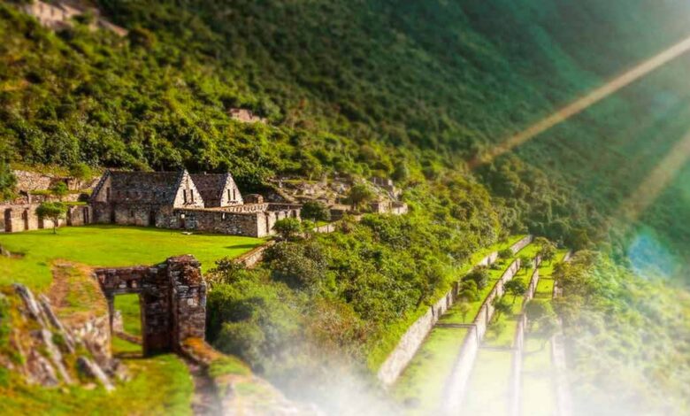 como viajar a choquequirao - guia de choquequirao - tan impresionante como Machu Picchu. Perú.
