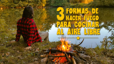 3 formas de hacer fuego para cocinar al aire libre - Mochileros.org