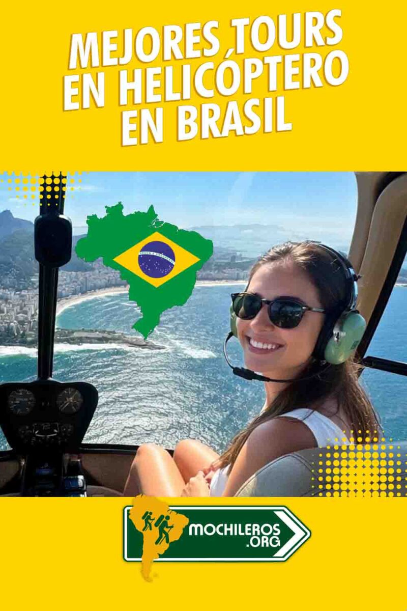 MEJORES 12 Tours en Helicóptero en Brasil con las mejores vistas Los Mejores tours en helicóptero en Brasil. Vista panorámica desde la cabina de un helicóptero en Brasil mostrando el horizonte urbano de Rio de Janeiro. Experiencia de viaje y reserva de tour aéreo recomendada.