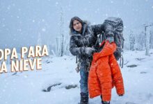 Qué llevar en la mochila para frío extremo, invierno y nieve. Imagen que representa cómo vestir para el frío y aprender el sistema de capas de Nelson Mochilero