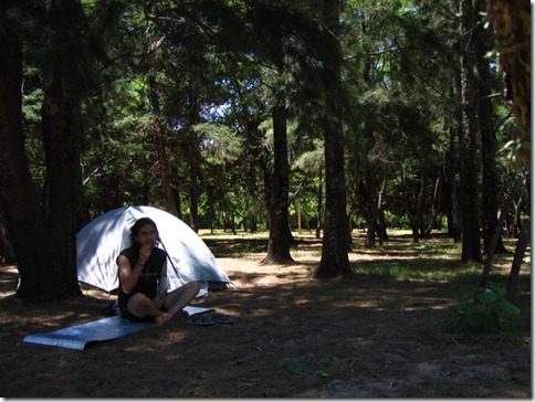 camping acampada carpa