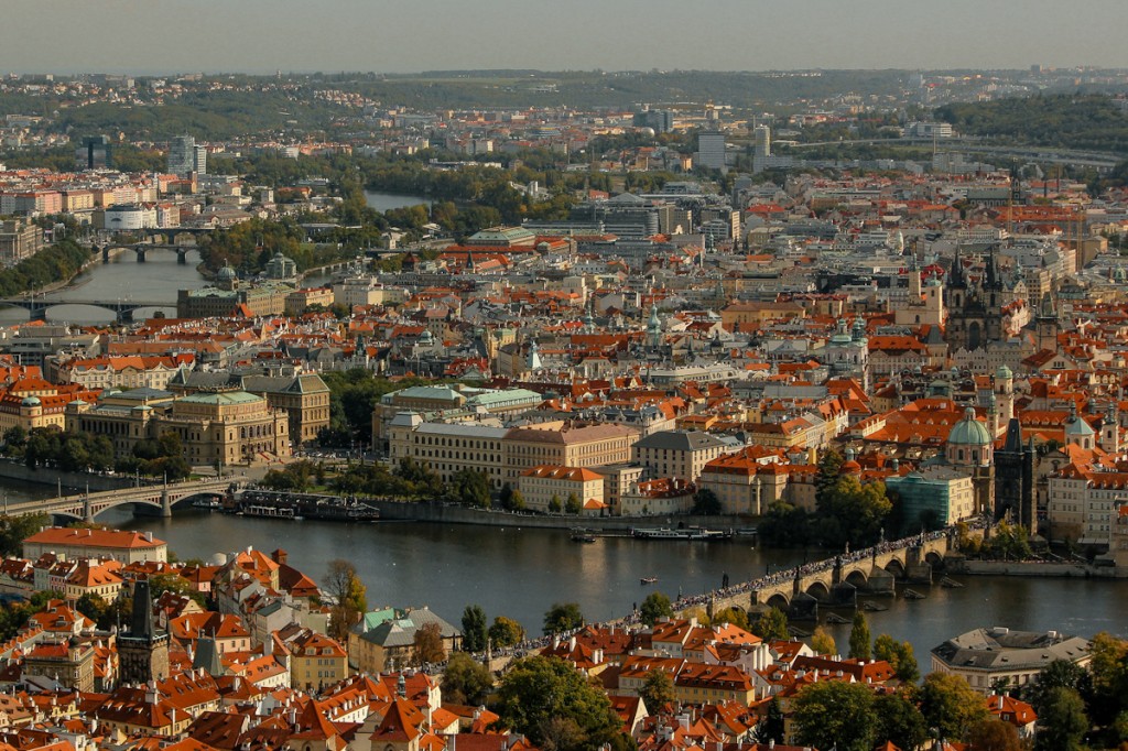 Praga desde el mirador
