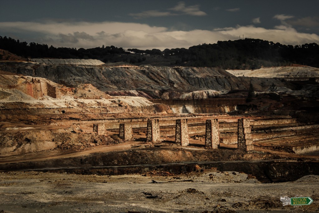 Paisajes desde el ferrocarril de Rio Tinto