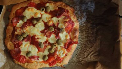 pizza mochilera - receta de pizza casera y artesanal